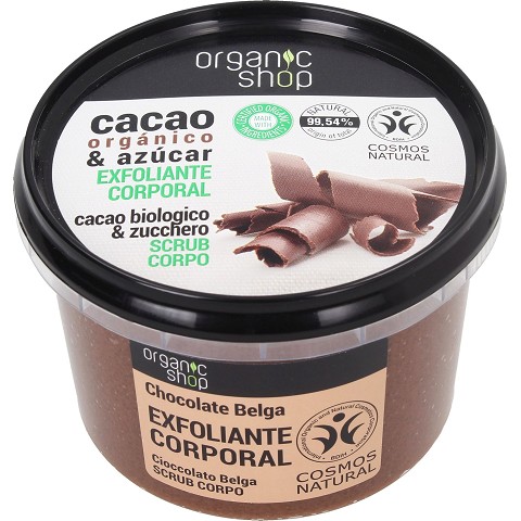 Esfoliante Scrub al Cioccolato - Organic Shop